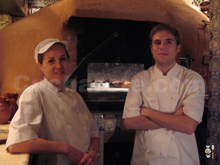 Sagrario Meño y Gonzalo de Pedro - Chefs del Restaurante El Pedrusco de Aldealcorvo (Madrid) - © Cucharete.com